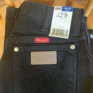 Wrangler Slim Fit 7x32 Cowboy cut jeans